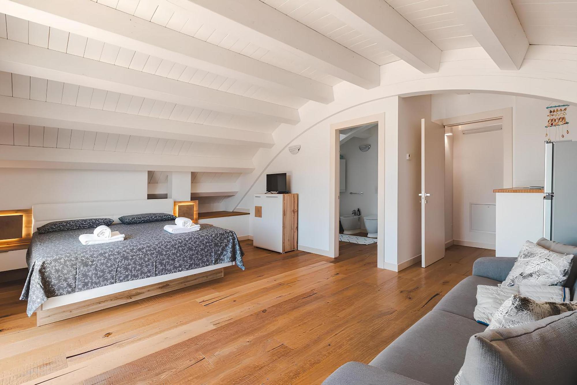 Attico Riva Mare Apartman Múggia Kültér fotó