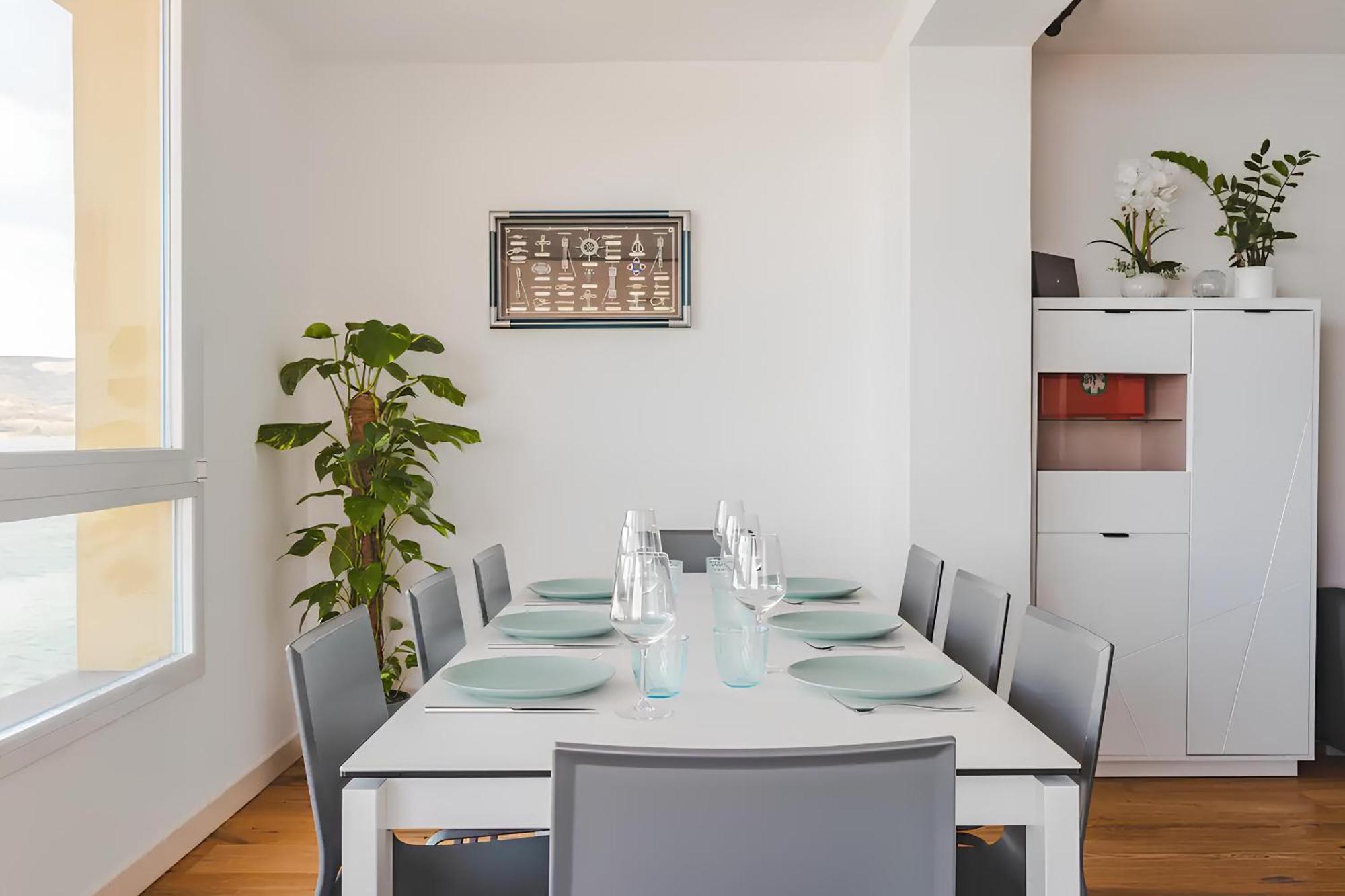 Attico Riva Mare Apartman Múggia Kültér fotó